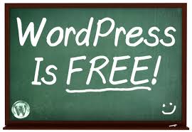 Wordpress is free