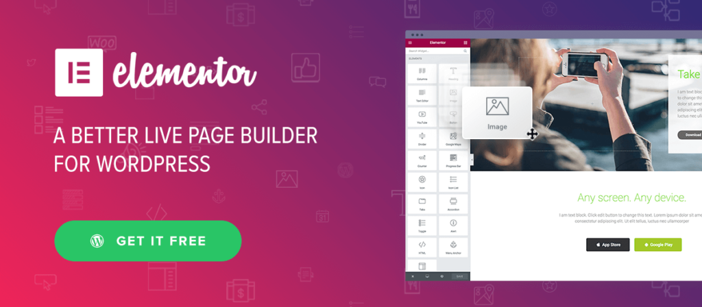 Elementor page builder for finding success in blogging