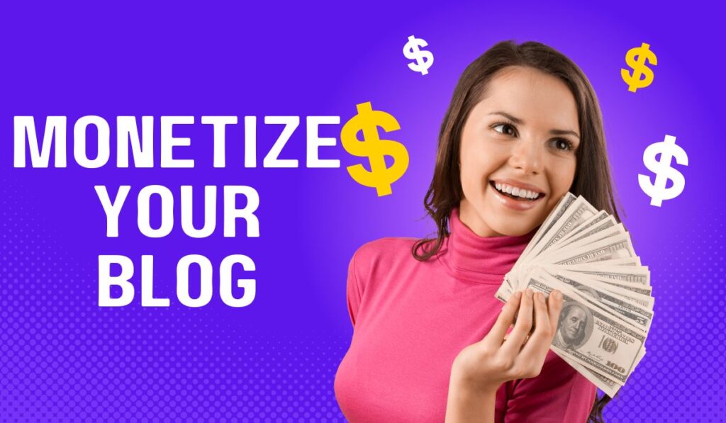 Find success blogging with blog monetization