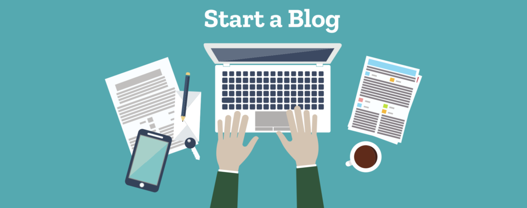Set up a blog to find success in blogging