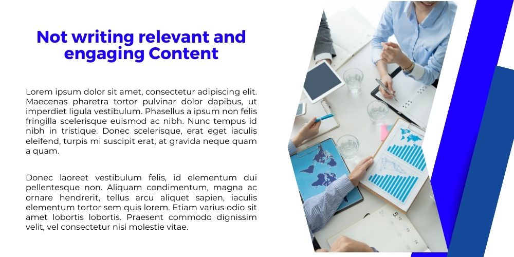 Write relevant and engaging content