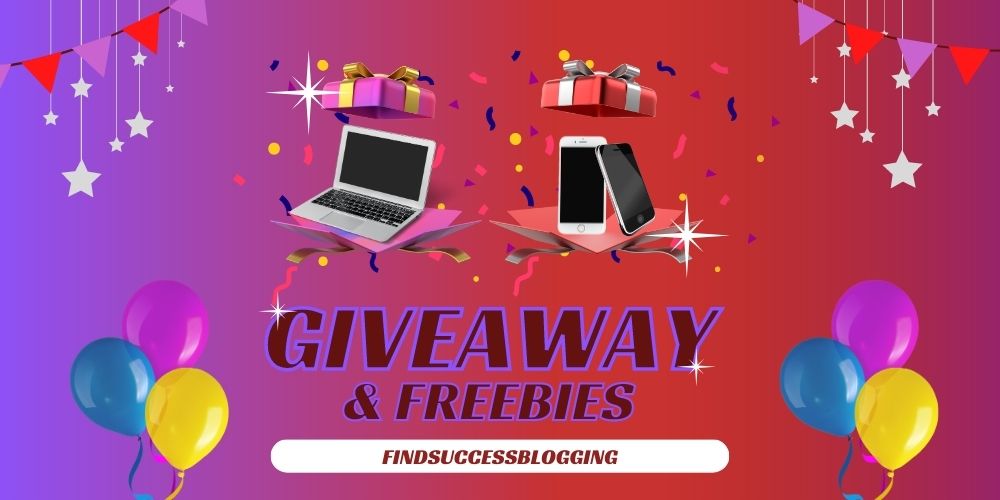 promote your blog with giveaways and freebies