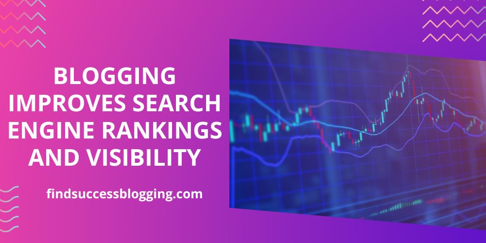 Blogging improves search engine rankings and visibility
