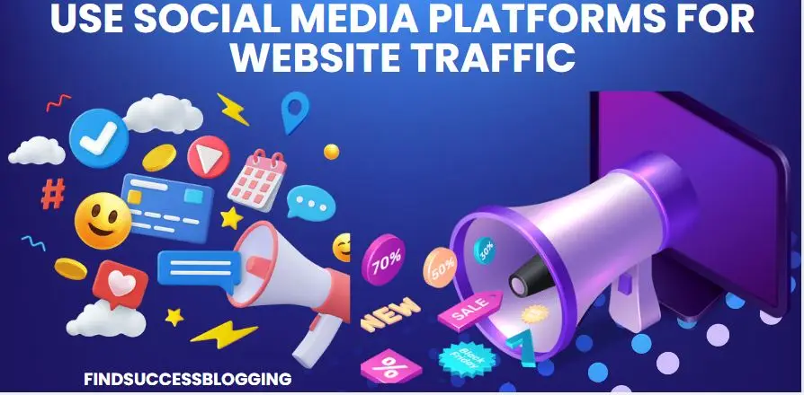 how to grow blog traffic with social media