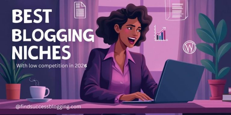 The Best Blogging Niches with Low Competition in 2026